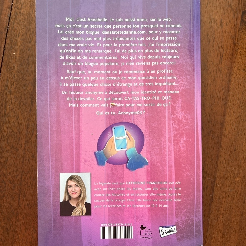 FREE with any purchase - Livre- Dans la tête d'Anna - Picture 2 of 2